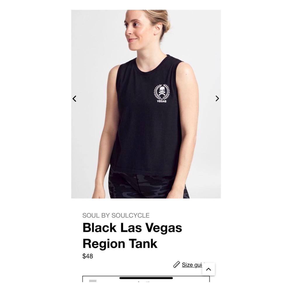 SoulCyle Dallas Region Tank